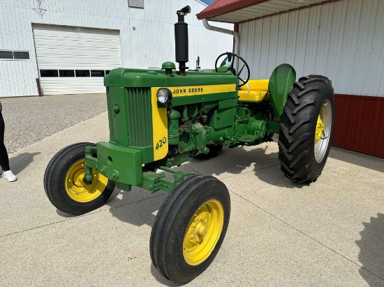 2984-(1958) JOHN DEERE 420W (SN# 129458)