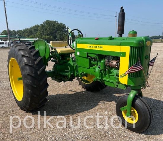 6416-JOHN DEERE 420 (SN#107526)