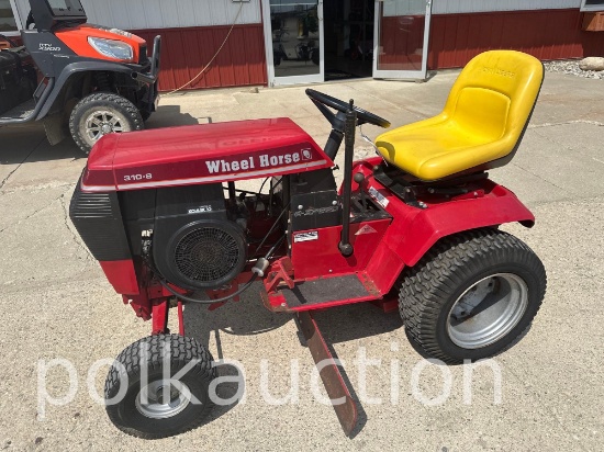 6918-WHEEL HORSE 310-8 L&G TRACTOR (SN# 2110K805)
