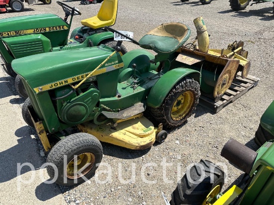 7248-JOHN DEERE 110 L&G (SN# 074551M)