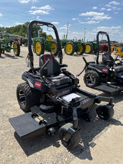 7440-TORO TITAN MAX ZERO TURN LAWN MOWER (SN# 415037649) (TAX)