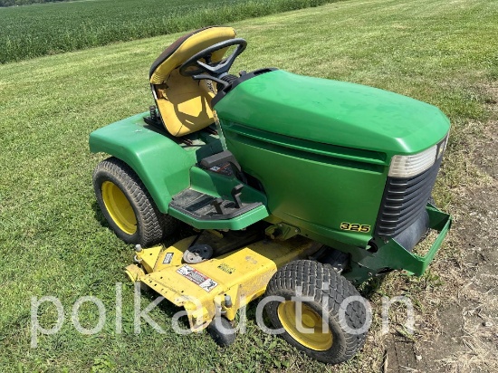 7909-JOHN DEERE 325 W/ MOWER