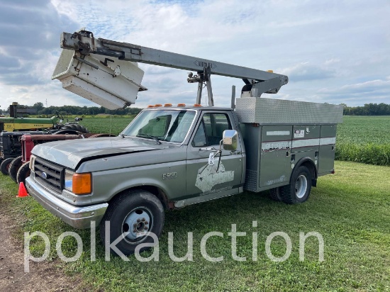 7943-FORD F350 (TITLE APPLIED FOR, ALLOW 30 DAYS)