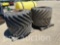 2925-(2) 44X41.00-20 FLOATER TIRES