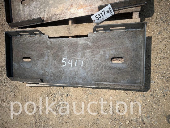 5417-FORMED SKID STEER FRAME