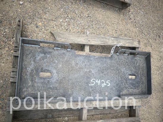 5425-FORMED SKID STEER FRAME