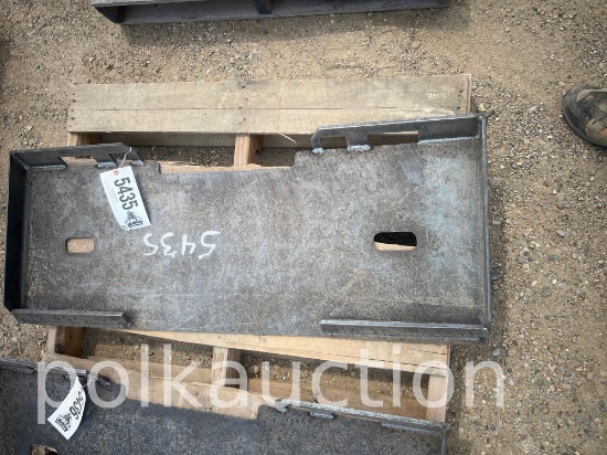 5435-FORMED SKID STEER FRAME
