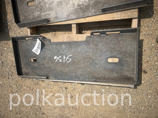 5436-FORMED SKID STEER FRAME