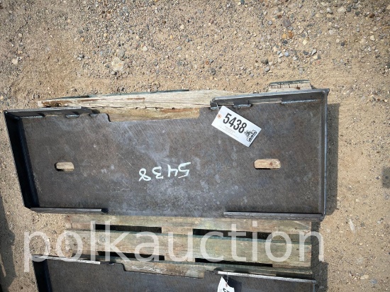 5438-FORMED SKID STEER FRAME