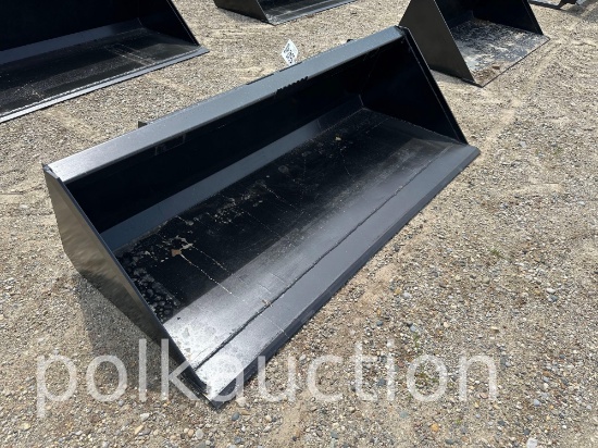 5542-NEW 72" SKIDSTEER BUCKET
