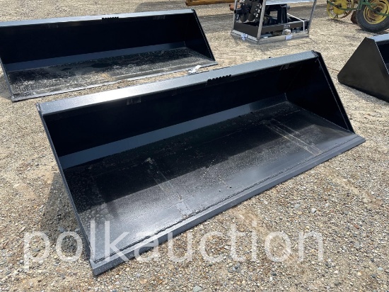 5545-NEW 78" SKIDSTEER BUCKET
