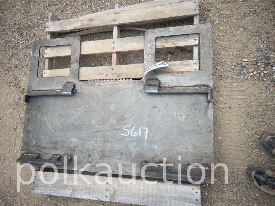 5617-SKID STEER FRAME W/GUARD 5/16"