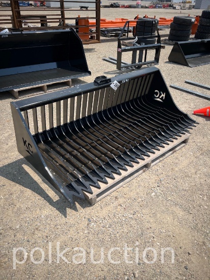 5640-72" SKELETON BUCKET, HIGH SIDE
