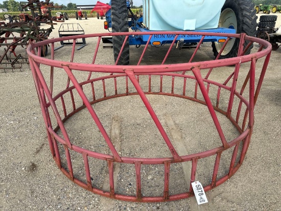 5878-ROUND BALE HAY FEEDER