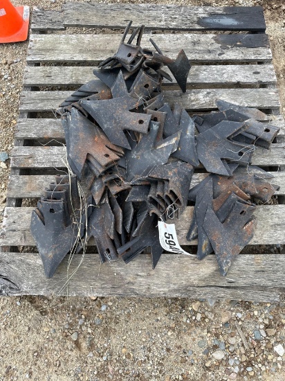 5940-PALLET OF CULTIVATOR COULTERS