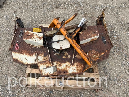 6466- 60'' WOODS BELLY MOWER FOR MASSEY HARRIS PONY