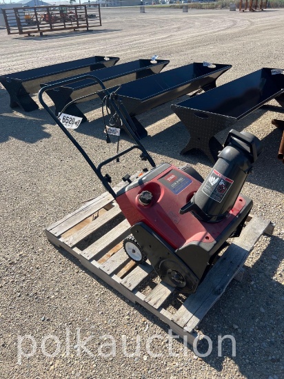 6520-TORO CCR 2450 SNOW BLOWER
