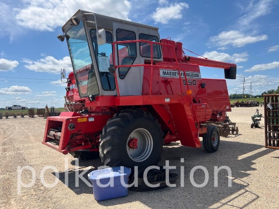 6566-(1987) MF 550 COMBINE(SN# J06683)