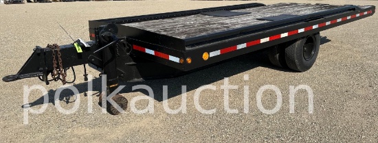 6743-(1958) LAWRENCE TILT BED TRAILER (SN# 12424249000003/IN)