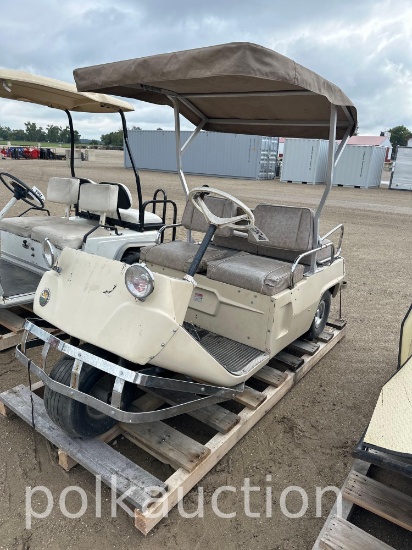7257-1966 CUSHMAN 3-WHEEL ELECTRIC GOLF CART