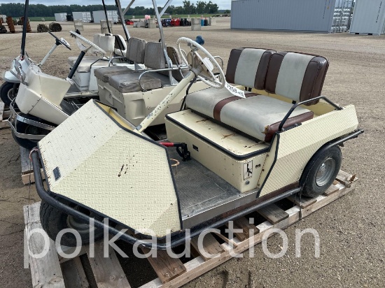7258-WESTINGHOUSE ALL STEEL ELECTRIC GOLF CART