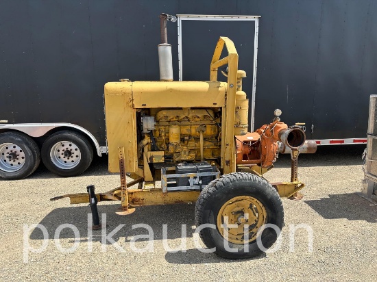 7396- IH UD-236 POWER UNIT W/BERKLEY PUMP (SN#6210)