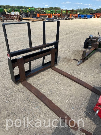 7424-SKID LOADER FORKS - 48", 4200# CAP