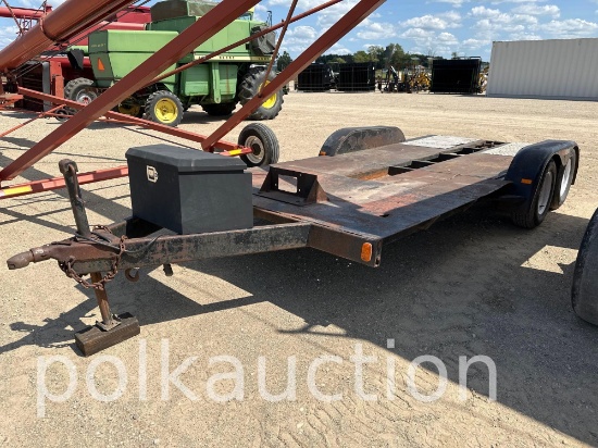 7425-HOME MADE TRAILER - 16' x 7' (NO TITLE)