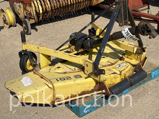 7616-JOHN DEERE 3PT FINISH MOWER