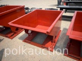 5606-1.5 CUBIC YARD SELF DUMPING HOPPER W/FORK POCKETS