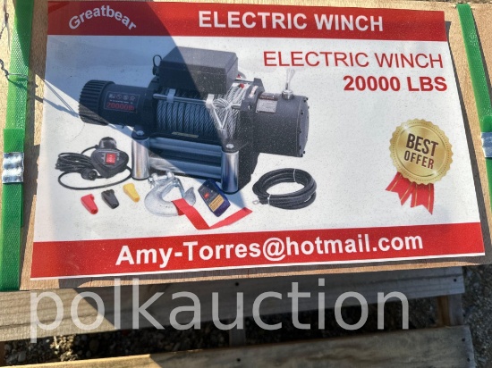 20,000# ELECTRIC WINCH
