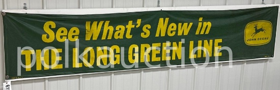 JOHN DEERE BANNER - 22" x 9'