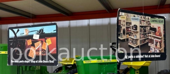 (2) JOHN DEERE DISPLAYS