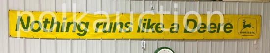 JOHN DEERE BANNER - 21.25" x 18'