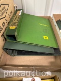 (2) JOHN DEERE EMPTY HARD BINDERS