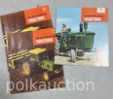 (3) JOHN DEERE TRACTOR SALES BROCHURES