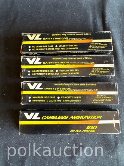 1343-(400) ROUNDS VL CASELESS AMMUNITION