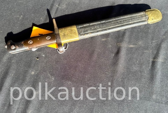 1412-VERTERILLI BAYONET w/SHEATH