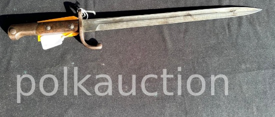 1423-JAPANESE TRAINER POT METAL BAYONET