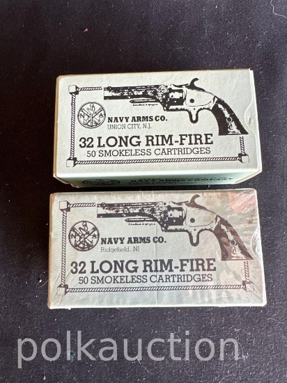 2918-(100) RDS 32 L RIMFIRE AMMO