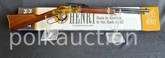 784-HENRY GOLDEN BOY H0047 LEVER ACTION RIFLE 22LR (SN#  GB22416Y)