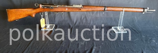 822-SWISS 1896/11 BOLT ACTION RIFLE 7.5X55  (SN#  255309)