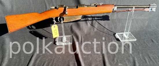 829-MANNLICHER M91 BOLT ACTION RIFLE 6.5 (SN#  RQ546)