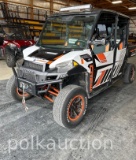 1586-(2015) POLARIS RANGER CREW (VIN# 3NSRVZ874FG488230)  ***NO SHIPPING AVAILABLE***