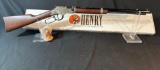 48-HENRY H004S GOLDEN BOY SILVER LA RIFLE .22 LR  (SN# 01GONAVY2015)
