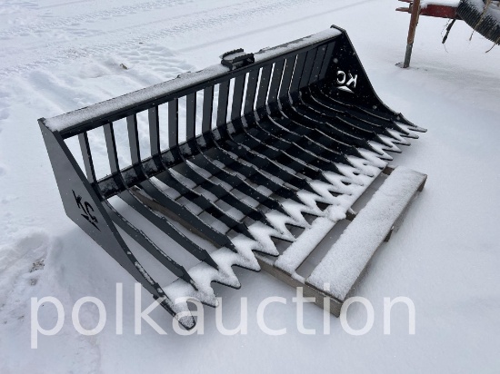 668 - 76" SKELETON BUCKET HIGH SIDE