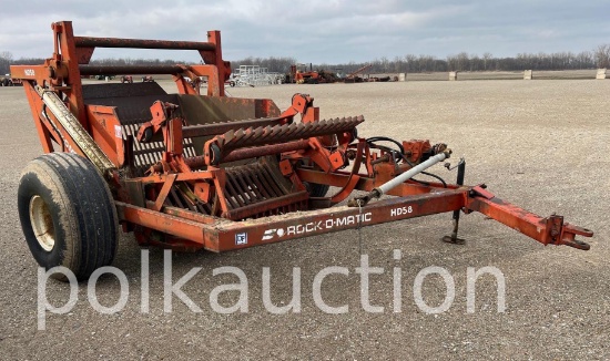 8397 - ROCK - O - MATIC HD58 ROCK PICKER