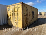 1033 - USED 20' STORAGE CONTAINER