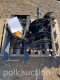 519 - SKIDSTEER AUGER DRIVE & BITS