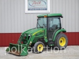 614 - (2008) JOHN DEERE 3520 TRACTOR (SN# LV3520H450204)